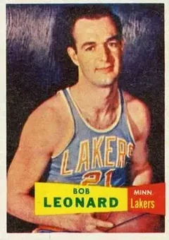 1957-58 Topps #74 - Bobby Leonard - Minneapolis Lakers