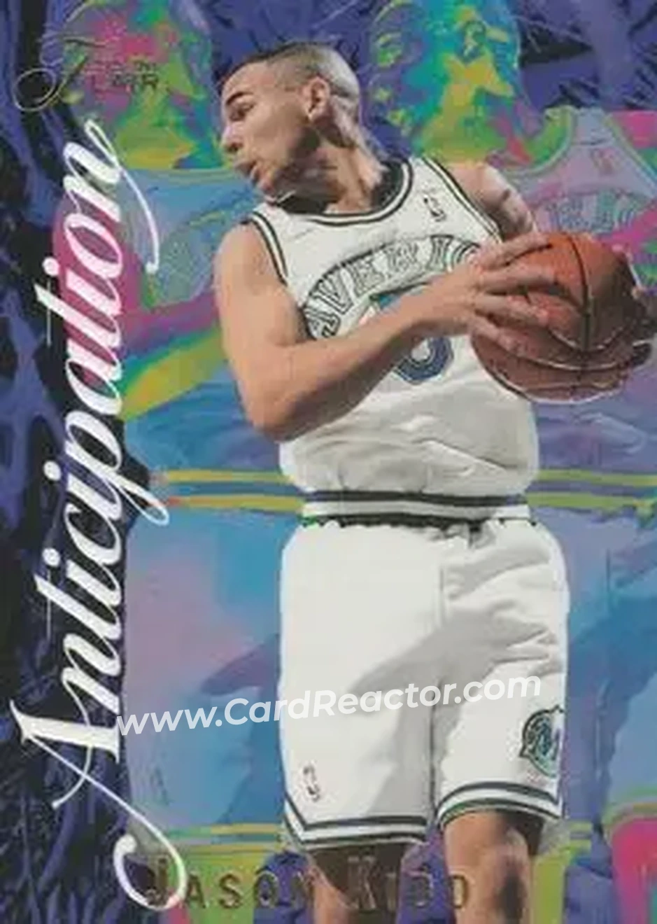 1995-96 Flair - Anticipation #4 - Jason Kidd - Dallas Mavericks - Front