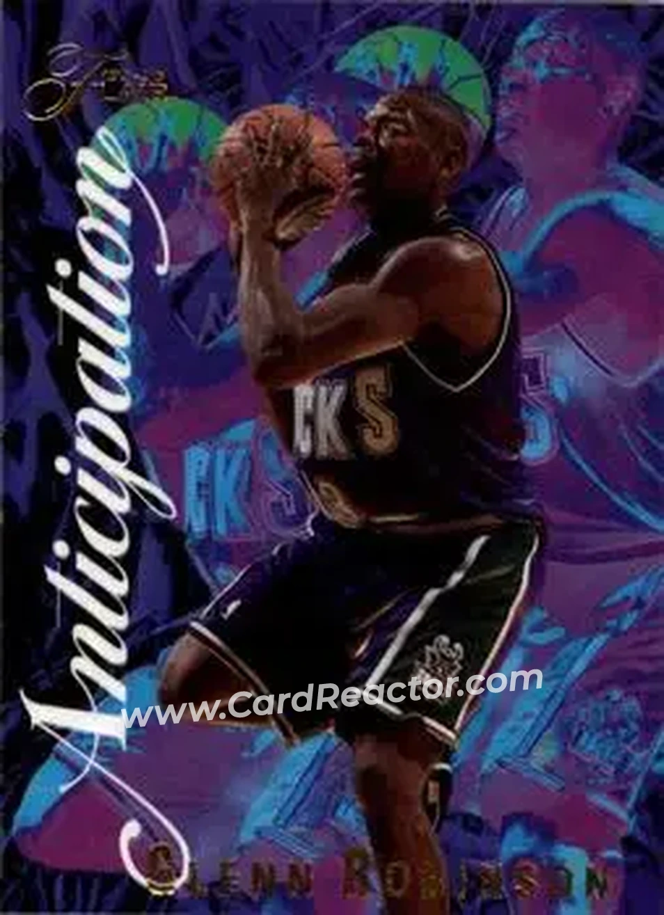1995-96 Flair - Anticipation #8 - Glenn Robinson - Milwaukee Bucks - Front