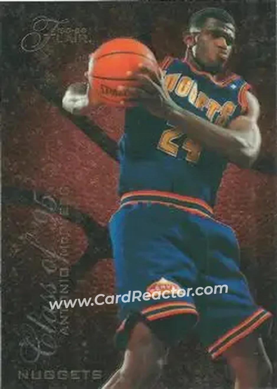 1995-96 Flair - Class of '95 #R-3 - Antonio McDyess - Denver Nuggets - Front