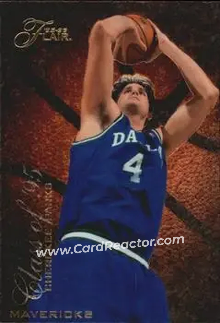 1995-96 Flair - Class of '95 #R-5 - Cherokee Parks - Dallas Mavericks - Front