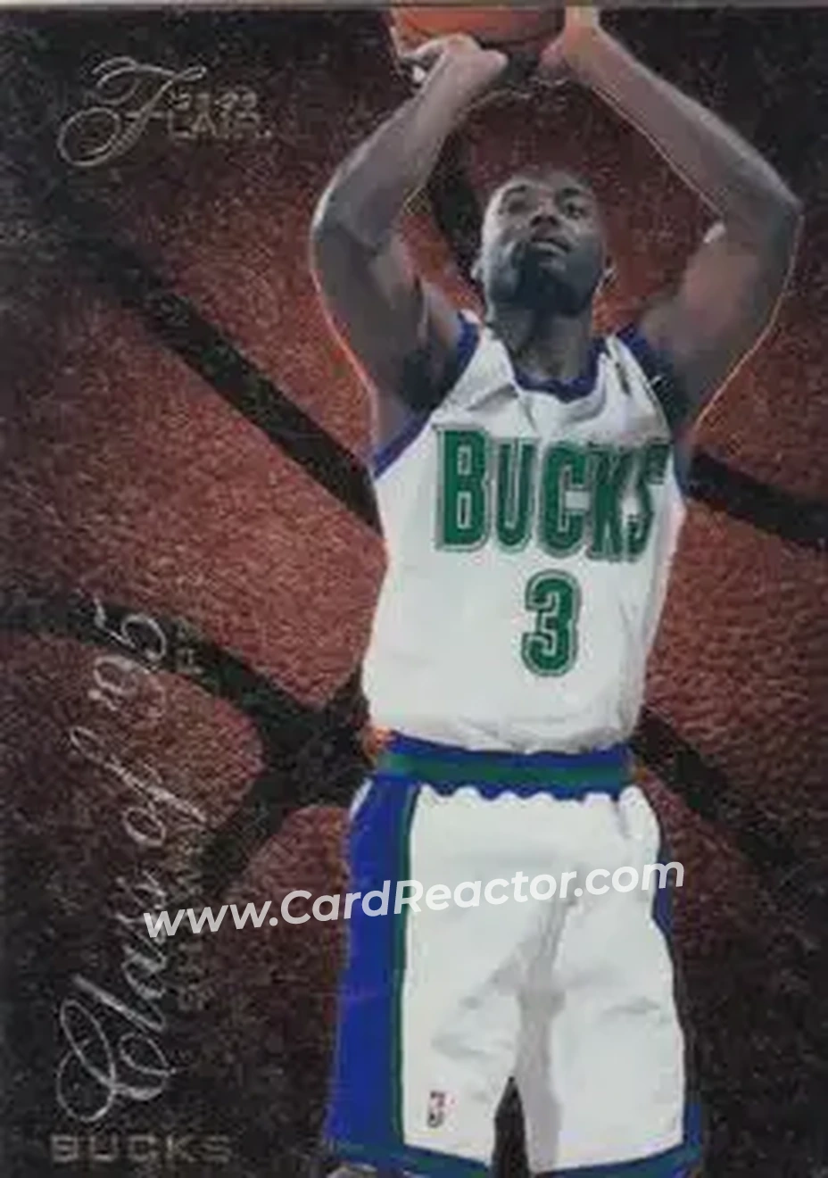 1995-96 Flair - Class of '95 #R-7 - Shawn Respert - Milwaukee Bucks - Front