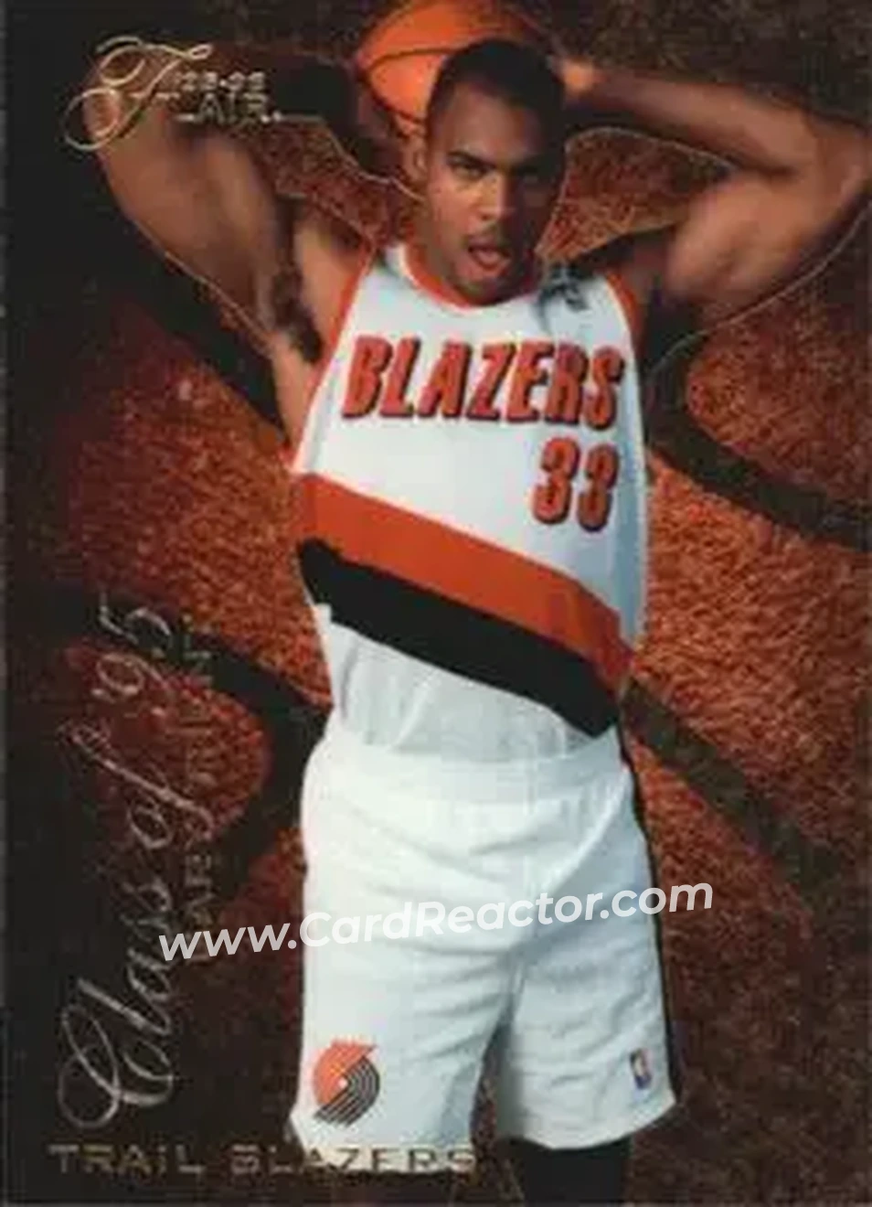 1995-96 Flair - Class of '95 #R-12 - Gary Trent - Portland Trail Blazers - Front