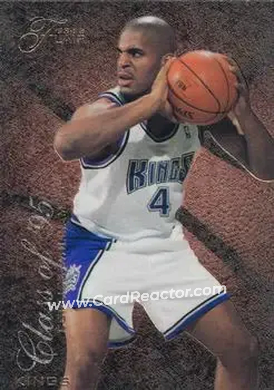 1995-96 Flair - Class of '95 #R-15 - Corliss Williamson - Sacramento Kings - Front