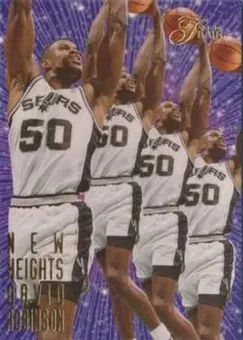 1995-96 Flair #8 New Heights David Robinson