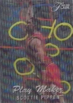 1995-96 Flair #6 Play Makers Scottie Pippen