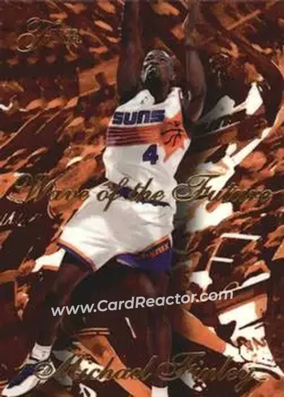 1995-96 Flair - Wave of the Future #2 - Michael Finley - Phoenix Suns - Front