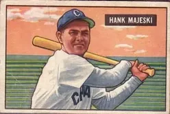1951 Bowman #12 Hank Majeski