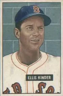 1951 Bowman #128 - Ellis Kinder - Boston Red Sox