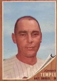 1962 Topps #34 - Johnny Temple - Baltimore Orioles