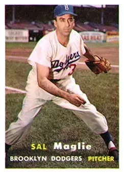 1957 Topps #5 Sal Maglie