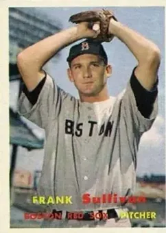 1957 Topps #21 - Frank Sullivan - Boston Red Sox