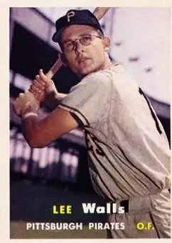 1957 Topps #52 - Lee Walls - Pittsburgh Pirates