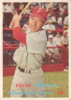 1957 Topps #231 - Solly Hemus - Philadelphia Phillies