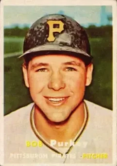 1957 Topps #368 - Bob Purkey - Pittsburgh Pirates