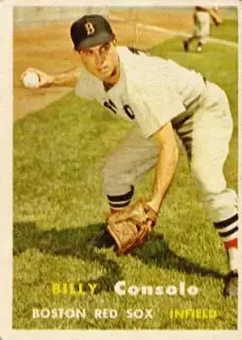 1957 Topps #399 - Billy Consolo - Boston Red Sox