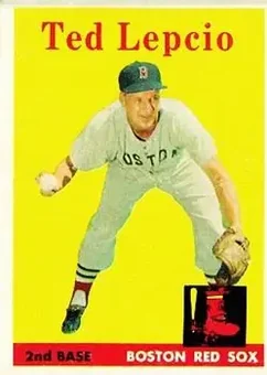 1958 Topps #29 - Ted Lepcio - Boston Red Sox