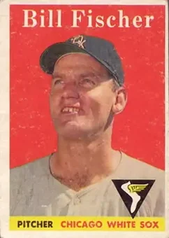 1958 Topps #56 - Bill Fischer - Chicago White Sox