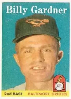 1958 Topps #105 - Billy Gardner - Baltimore Orioles