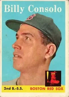 1958 Topps #148 - Billy Consolo - Boston Red Sox