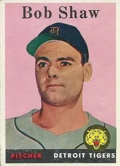 1958 Topps #206 - Bob Shaw - Detroit Tigers
