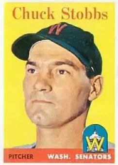 1958 Topps #239 - Chuck Stobbs - Washington Senators