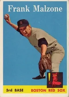 1958 Topps #260 - Frank Malzone - Boston Red Sox