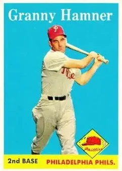 1958 Topps #268 - Granville Hamner - Philadelphia Phillies