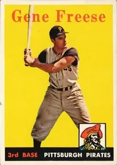 1958 Topps #293 - Gene Freese - Pittsburgh Pirates