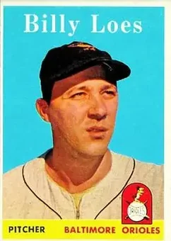 1958 Topps #359 - Billy Loes - Baltimore Orioles
