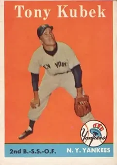 1958 Topps #393 - Tony Kubek - New York Yankees