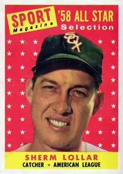 1958 Topps #491 - Sherman Lollar - Chicago White Sox