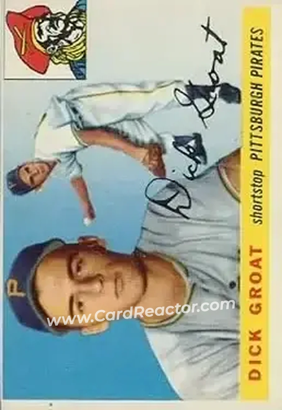 1955 Topps #26 - Dick Groat - Pittsburgh Pirates