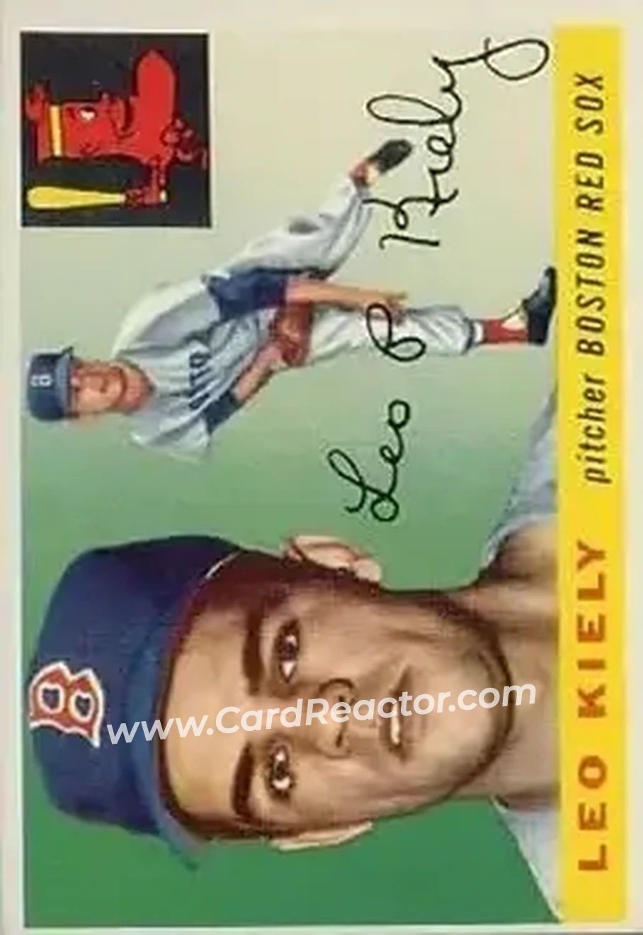 1955 Topps #36 - Leo Kiely - Boston Red Sox - Front