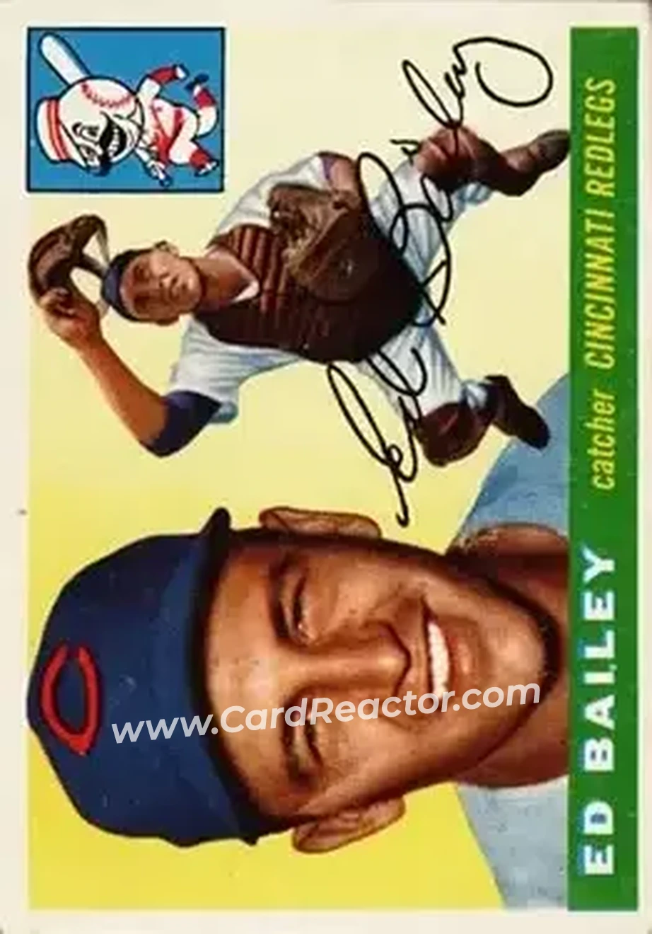 1955 Topps #69 - Ed Bailey - Cincinnati Redlegs - Front