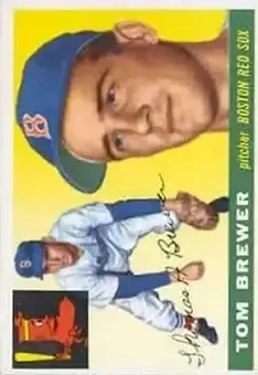 1955 Topps #83 Tom Brewer