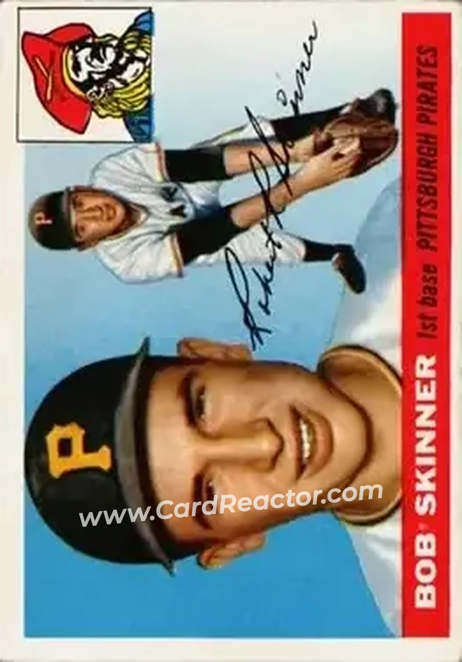 1955 Topps #88 - Bob Skinner - Pittsburgh Pirates - Front 1955 Topps #88 - Bob Skinner - Pittsburgh Pirates - Front