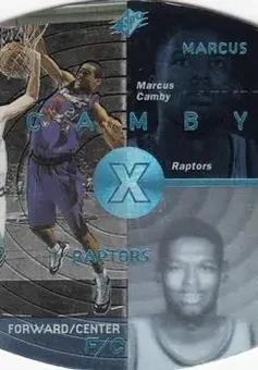 1997-98 SPx Basketball - Sky #41 - Marcus Camby - Toronto Raptors