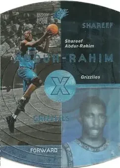 1997-98 SPx Basketball - Sky #46 - Shareef Abdur-Rahim - Vancouver Grizzlies