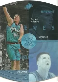 1997-98 SPx Basketball - Sky #48 - Bryant Reeves - Vancouver Grizzlies