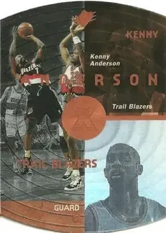 1997-98 SPx Basketball - Bronze #34 - Kenny Anderson - Portland Trail Blazers