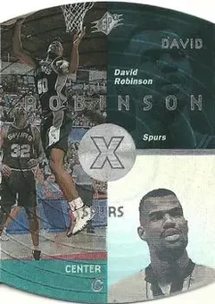 1997-98 SPx Basketball #38 - David Robinson - San Antonio Spurs
