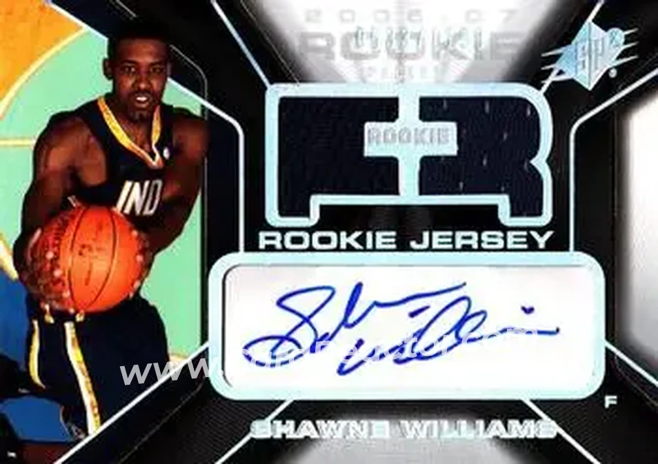 2006-07 SPx #135 - Shawne Williams - Indiana Pacers - Front