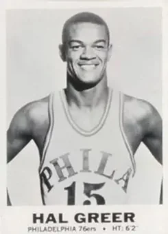 1968-69 Topps Test #2 - Hal Greer - Philadelphia 76ers