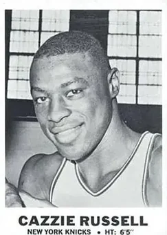 1968-69 Topps Test #6 - Cazzie Russell - New York Knicks