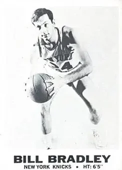 1968-69 Topps Test #8 - Bill Bradley - New York Knicks