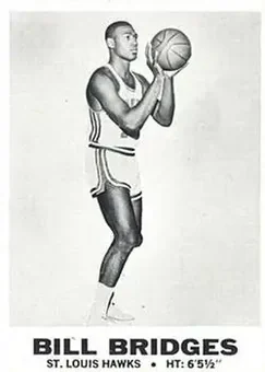 1968-69 Topps Test #16 Bill Bridges