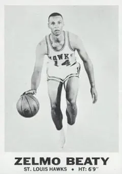 1968-69 Topps Test #17 - Zelmo Beaty - St. Louis Hawks