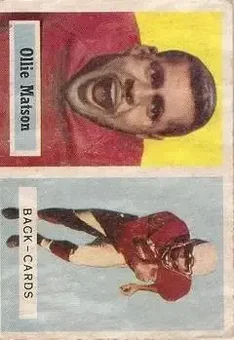 1957 Topps #26 - Ollie Matson - Chicago Cardinals