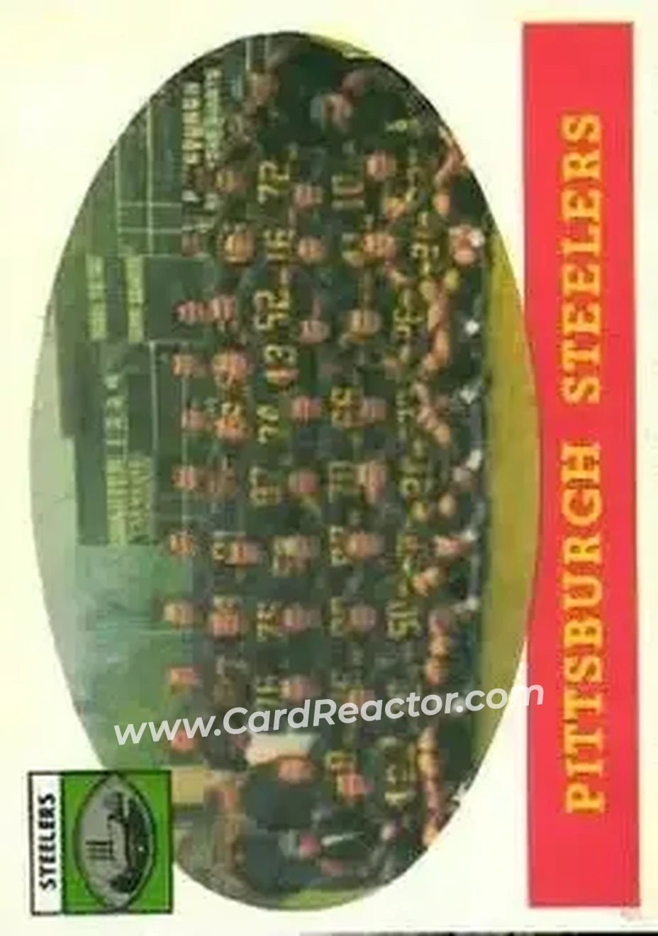 1958 Topps #116 - Card #116 - Pittsburgh Steelers - Front